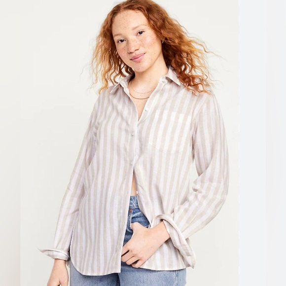GAP Tops - Gap linen cotton shirt